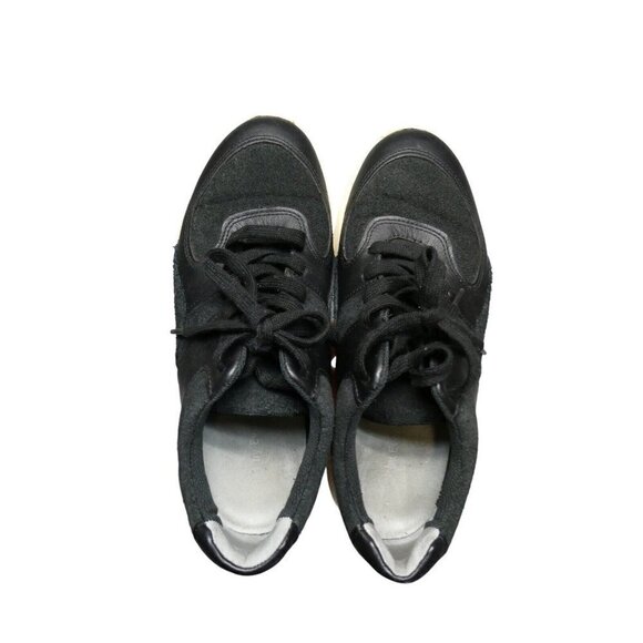O by Everlane The Leather Trainer, Black,  Womens size‎ 8  Mens Size 6 - Picture 8 of 8